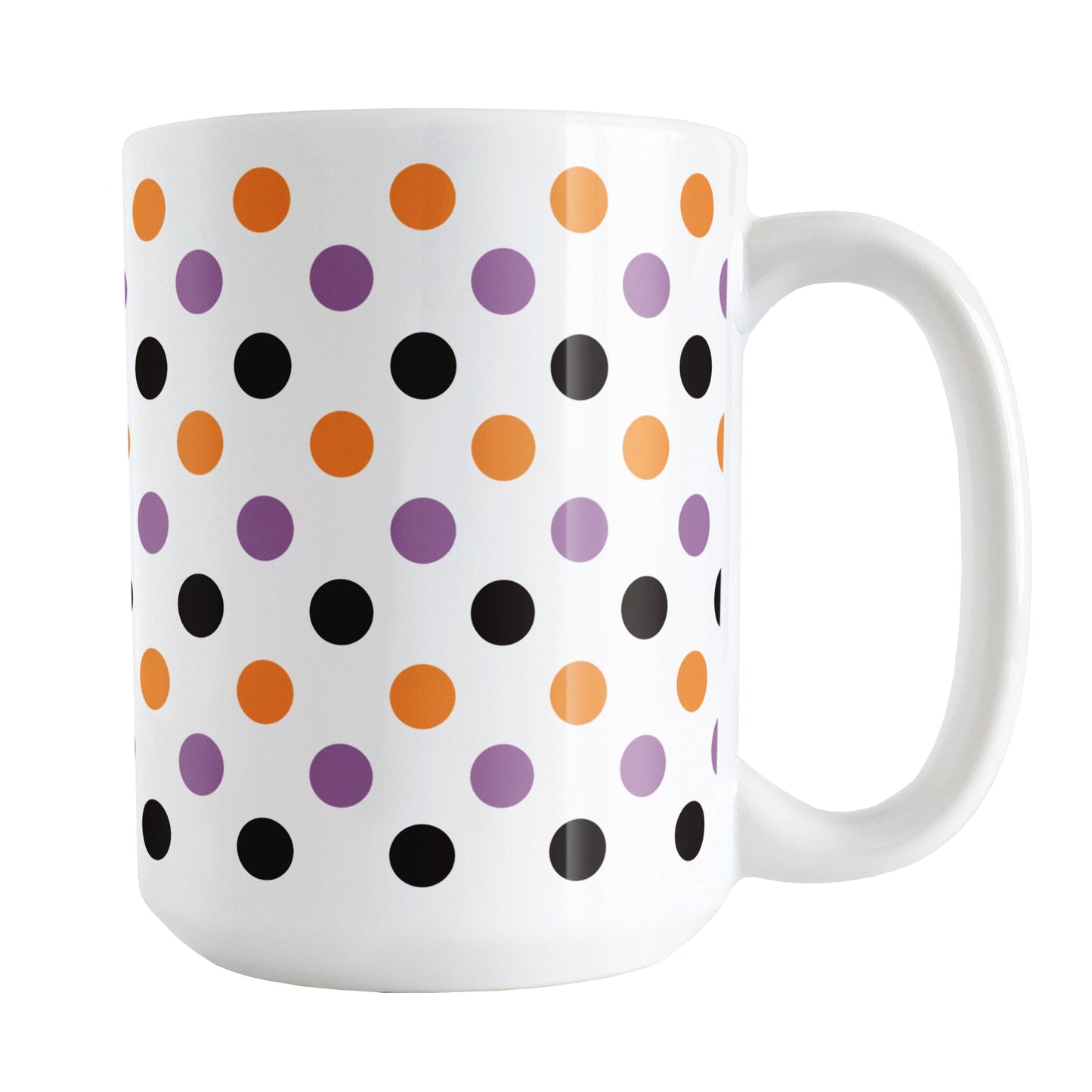 Halloween Polka Dot Mug