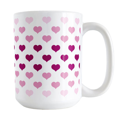 Hearts in Pink Mug