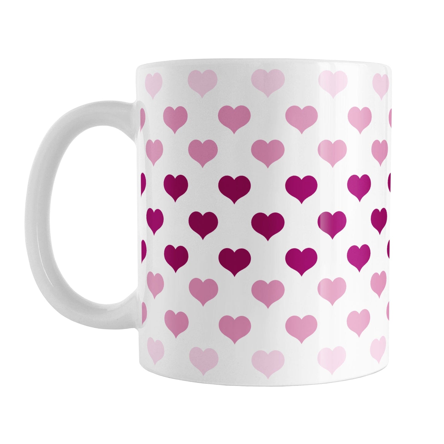 Hearts in Pink Mug