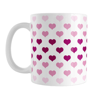 Hearts in Pink Mug