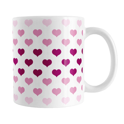 Hearts in Pink Mug