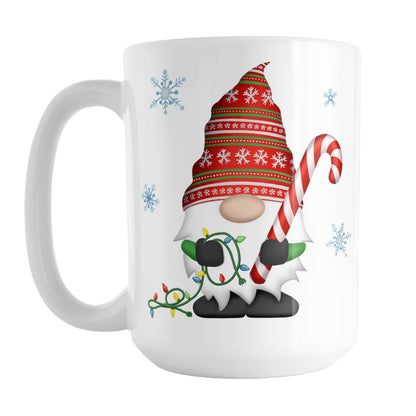 Holiday Candy Cane Gnome Mug