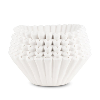 Paper Coffee Filters, Fits Batch Brewers - Size 14"x 5" (500 Count)