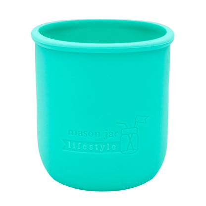 Silicone Sleeve for Regular Mouth Pint 16oz Mason Jars