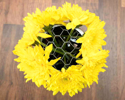 Galvanized Metal Flower Organizer Frog Lid for Mason Jars
