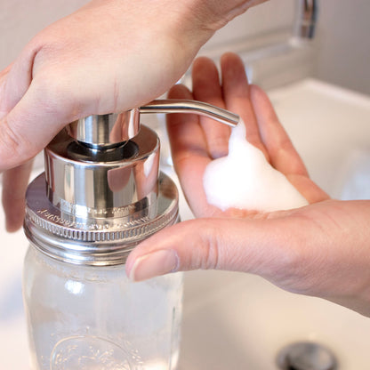 Foaming Soap Pump Dispensers for Mason Jars