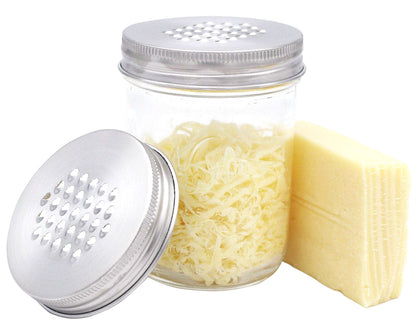 Grater / Shredder Stainless Steel Lid for Mason Jars