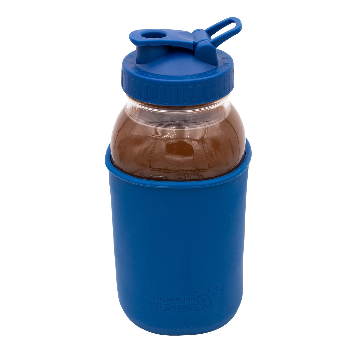 Silicone Sleeve for Half Gallon 64oz Mason Jars