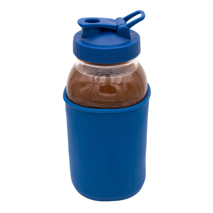 Silicone Sleeve for Half Gallon 64oz Mason Jars