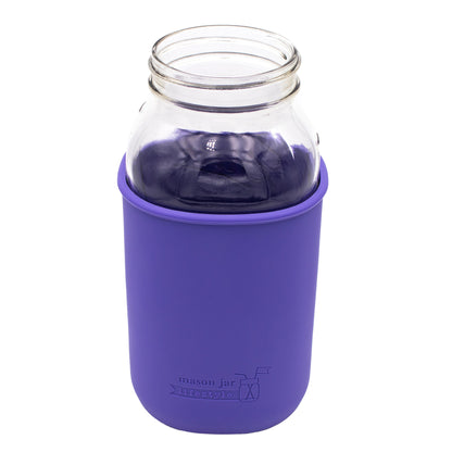 Silicone Sleeve for Half Gallon 64oz Mason Jars