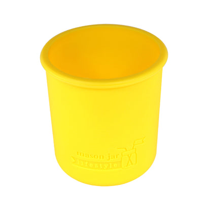Silicone Sleeve for Regular Mouth Half Pint 8oz Mason Jars