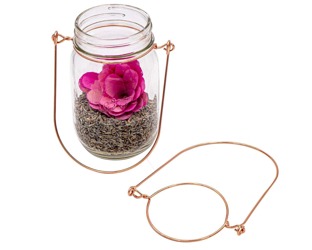 Copper Wire Handles for Mason Jars 6 Pack