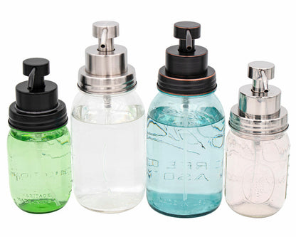 Foaming Soap Pump Dispensers for Mason Jars