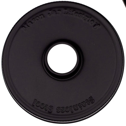 Matte Black Soap Pump Lid Kit for Mason Jars