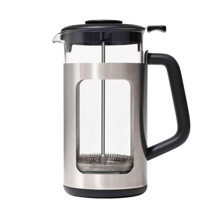 French Press with Grounds Lifter