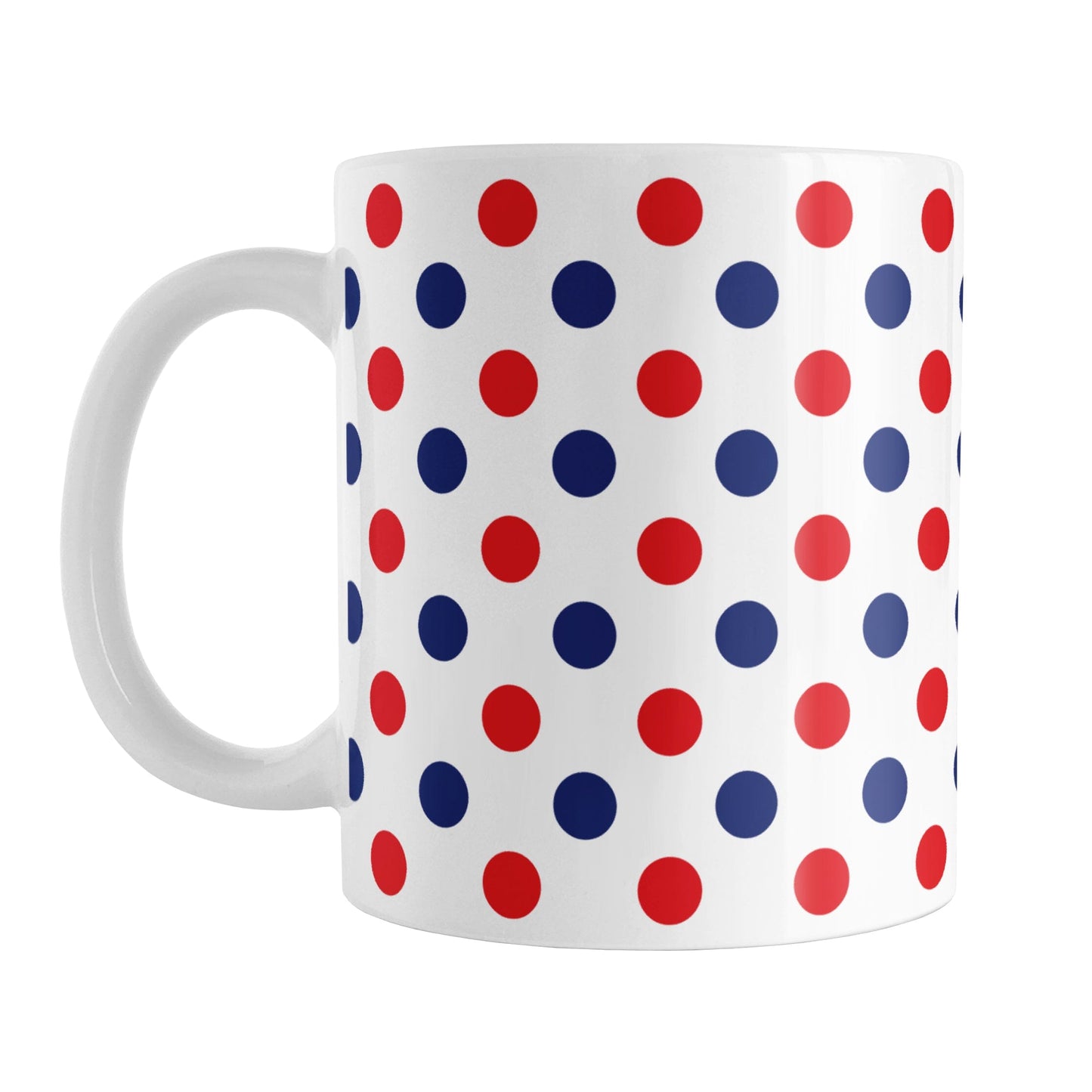 Patriotic Polka Dot Mug