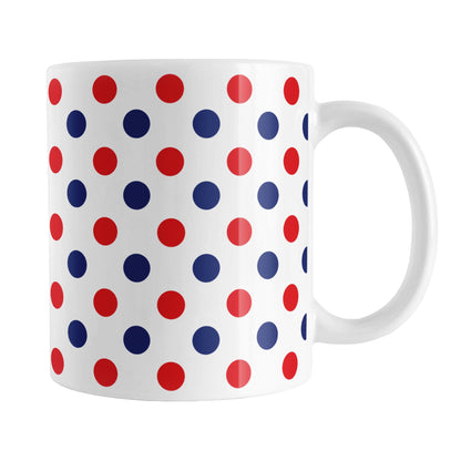 Patriotic Polka Dot Mug