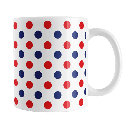 Patriotic Polka Dot Mug