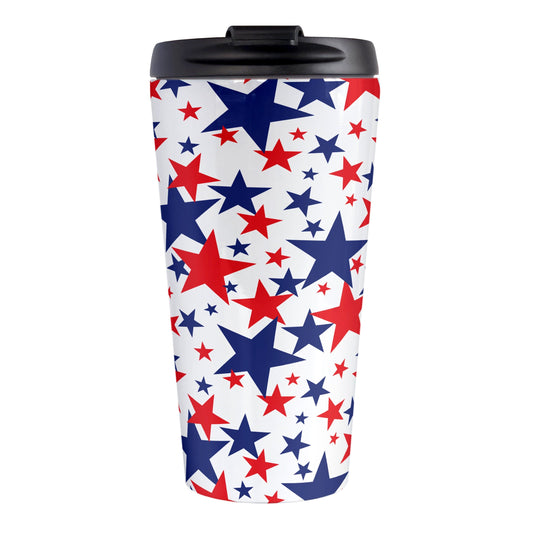 Patriotic Stars Travel Mug