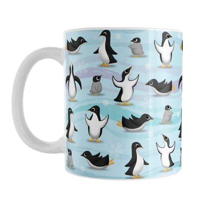 Penguin Parade Pattern Mug