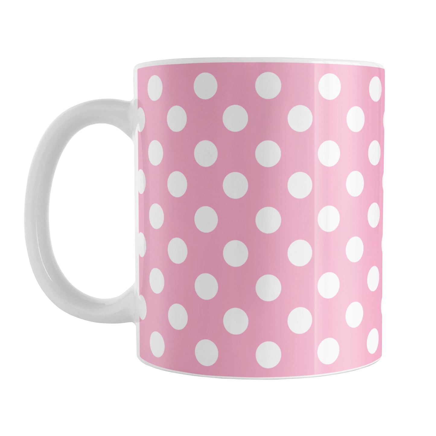 Pink Polka Dot Mug