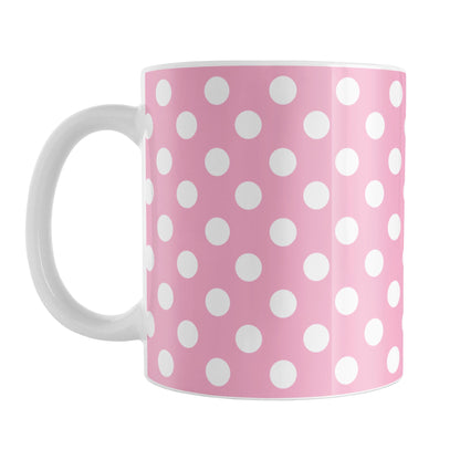 Pink Polka Dot Mug