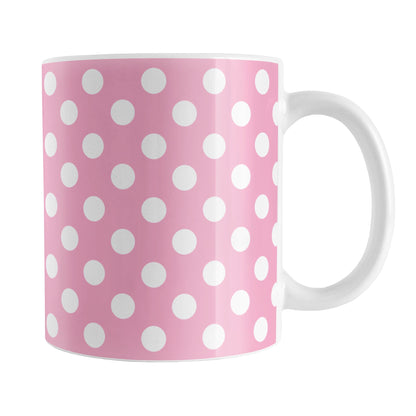 Pink Polka Dot Mug