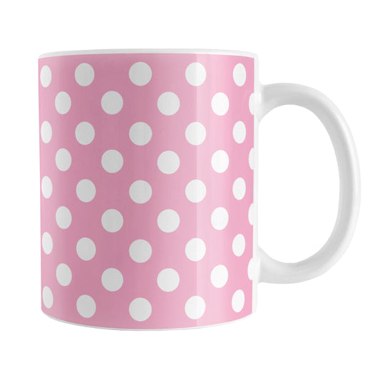 Pink Polka Dot Mug