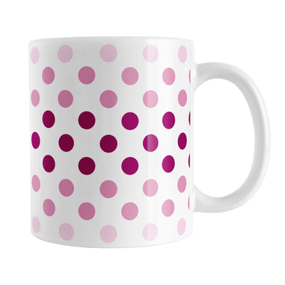 Polka Dots in Pink Mug