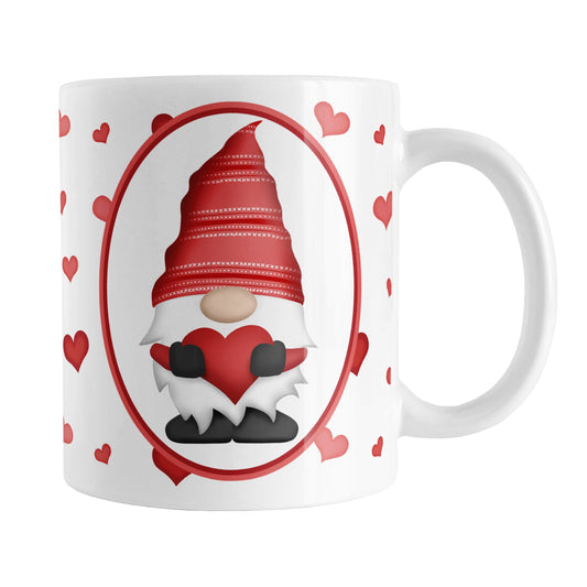 Red Gnome Dainty Hearts Mug