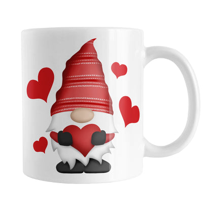 Red Heart Gnome Mug