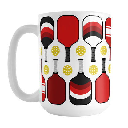 Red Pickleball Mug