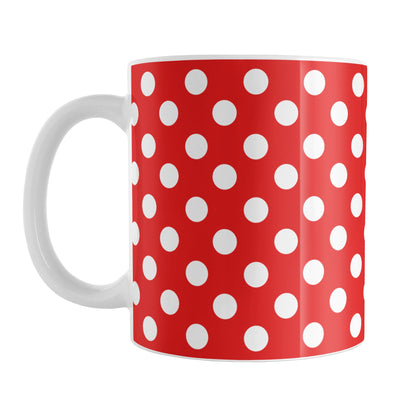 Red Polka Dot Mug