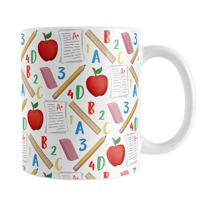 School Pattern Mug