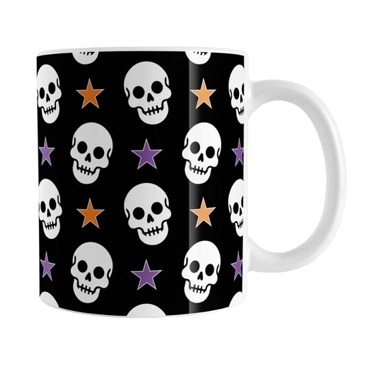 Skulls and Stars Halloween Mug