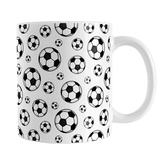 Soccer Balls Pattern Mug