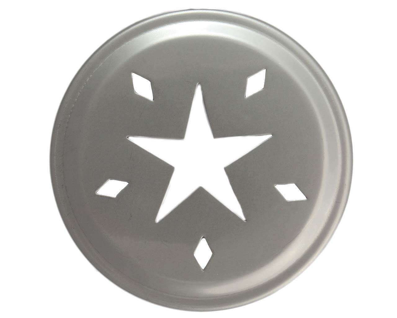 Insert Lid Star Cutout Stainless Steel Lid Inserts for Regular Mouth Mason Jars 1 ...