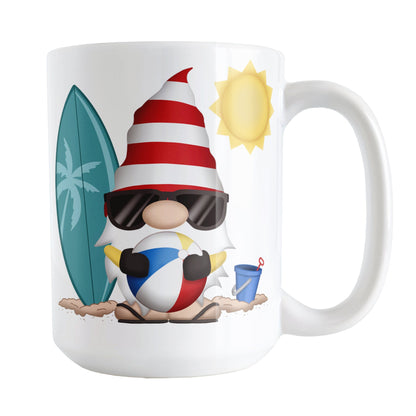 Summer Beach Gnome Mug
