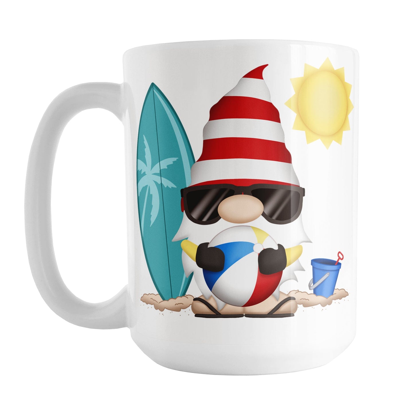 Summer Beach Gnome Mug