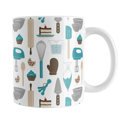 Turquoise Baking Pattern Mug
