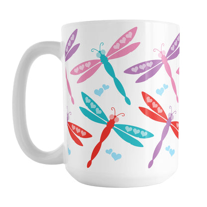 Valentine's Day Dragonfly Mug