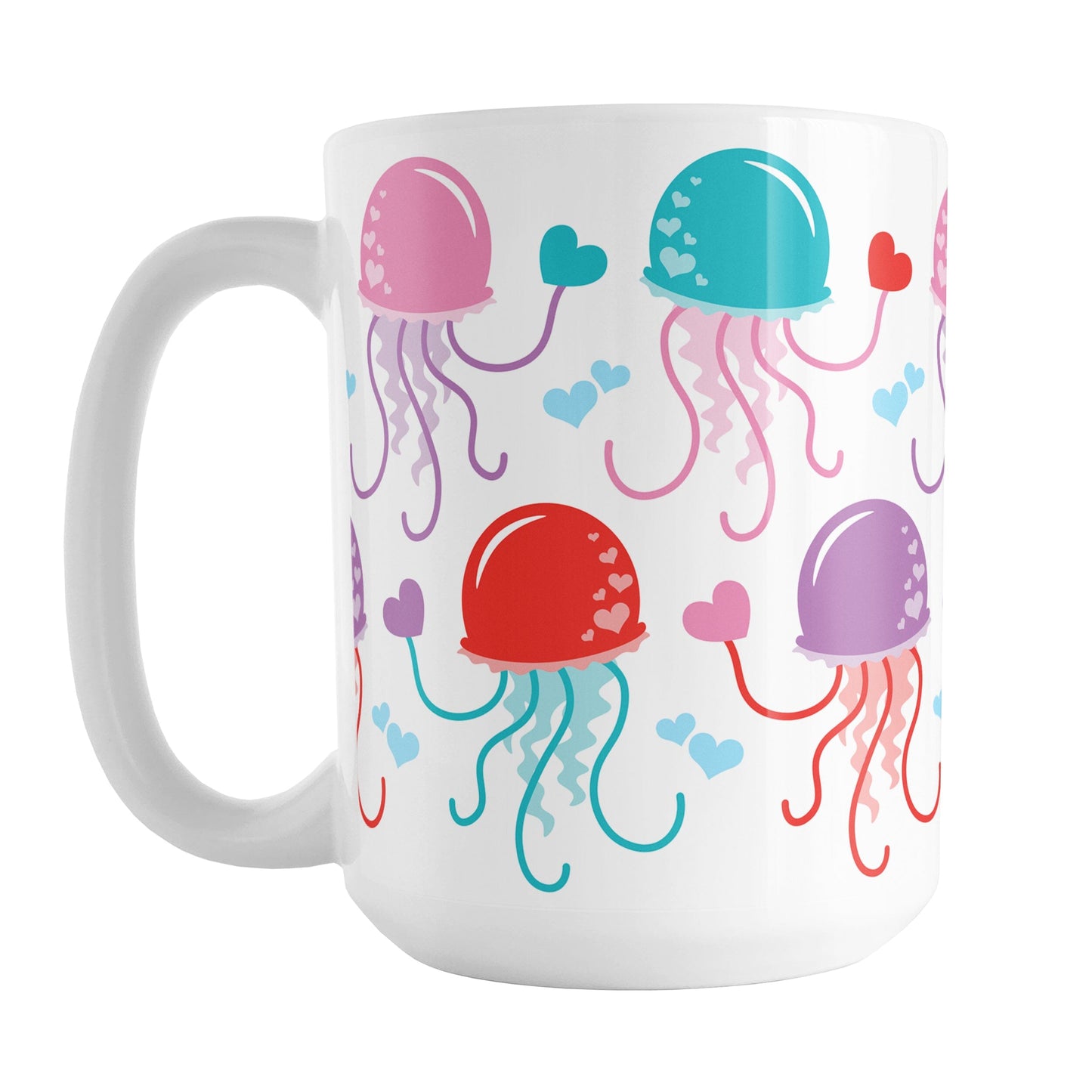 Valentine's Day Jellyfish Mug
