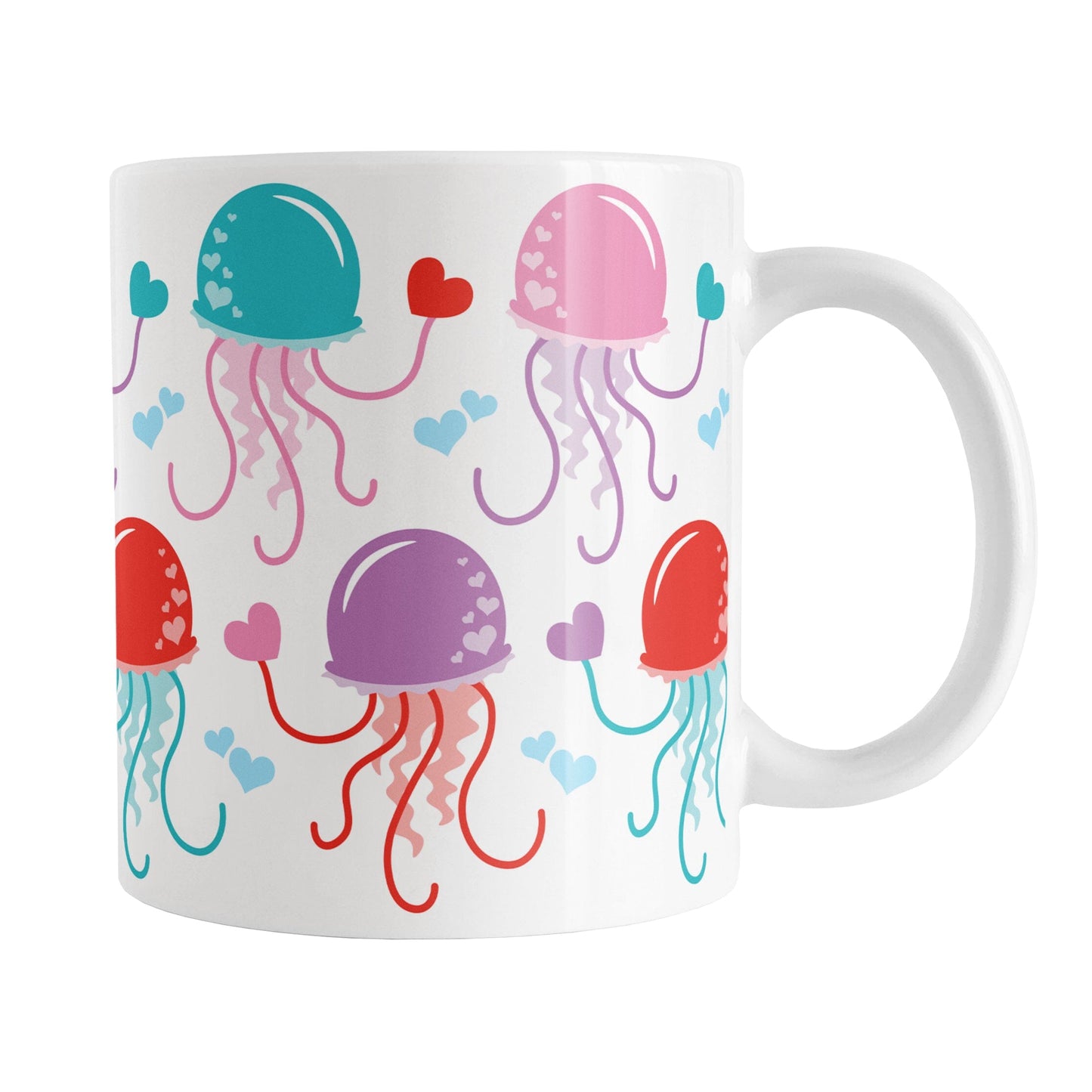 Valentine's Day Jellyfish Mug