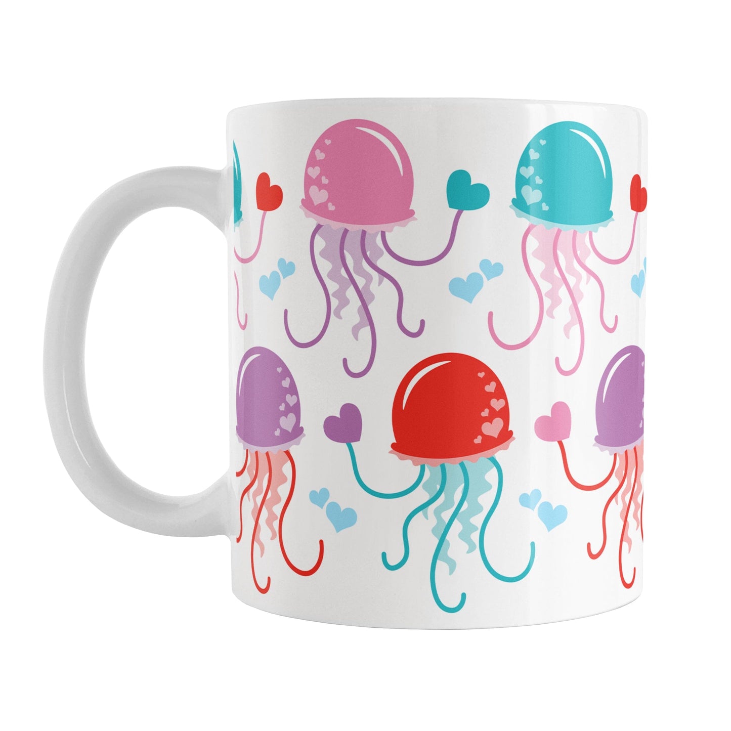 Valentine's Day Jellyfish Mug