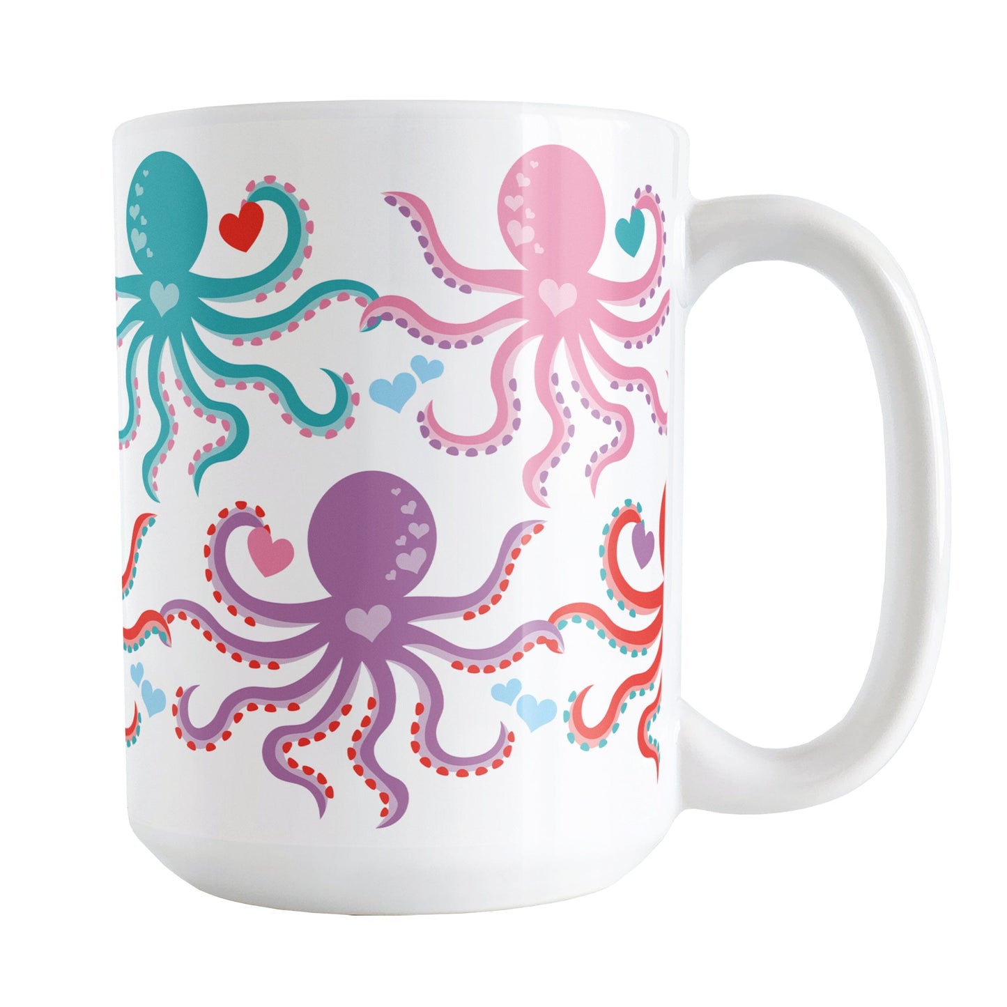 Valentine's Day Octopus Mug
