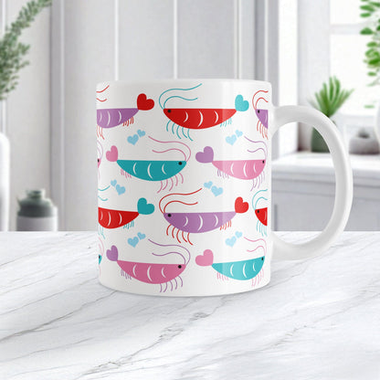 Valentine's Day Shrimp Mug
