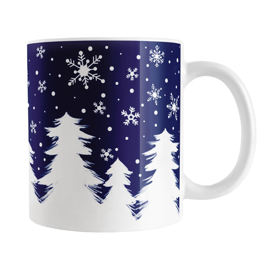 Winter Night Snow Mug