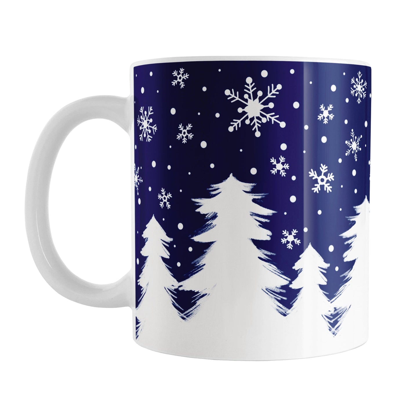 Winter Night Snow Mug