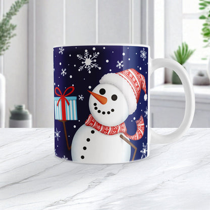 Winter Snowman Mug