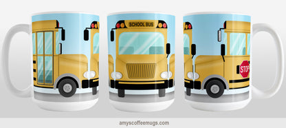 Yellow School Bus Mug